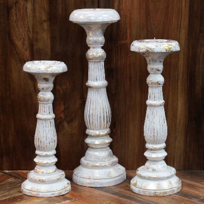 Vintage Candle Stands